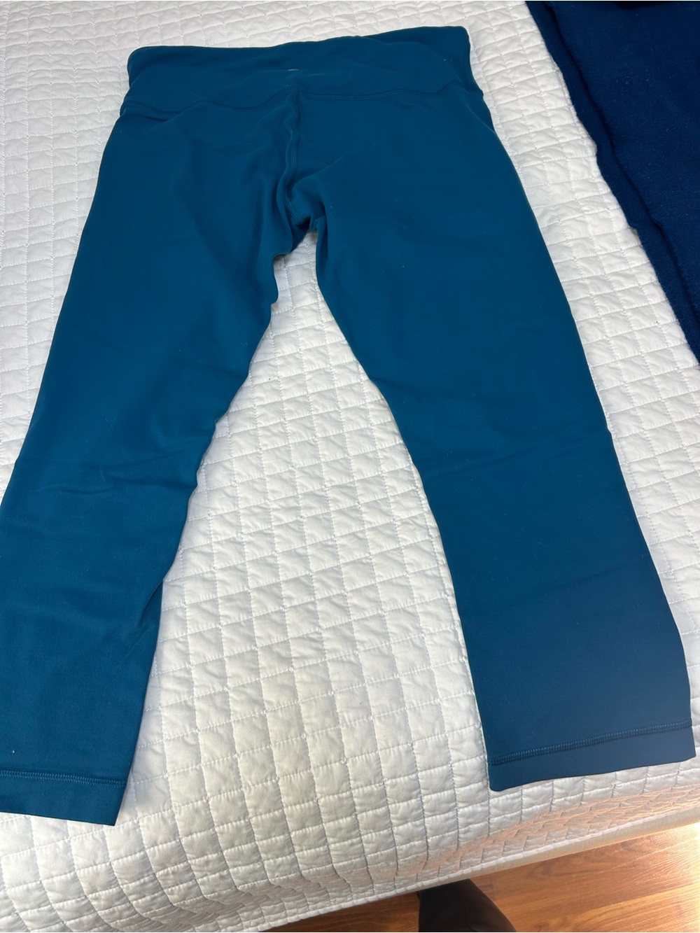Women Teal Stretch Leggings